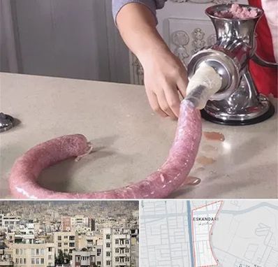 دستگاه سوسیس ساز در اسکندری