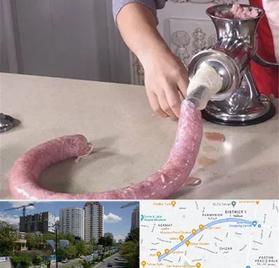 دستگاه سوسیس ساز در اندرزگو 