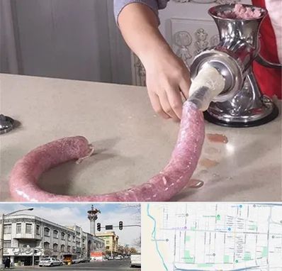 دستگاه سوسیس ساز در 17شهریور