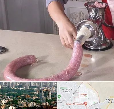 دستگاه سوسیس ساز در عظیمیه کرج 