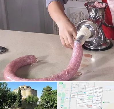 دستگاه سوسیس ساز در مرداویج اصفهان 