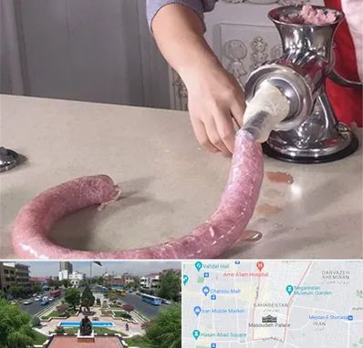 دستگاه سوسیس ساز در بهارستان 