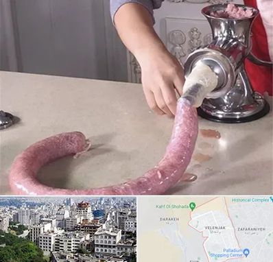 دستگاه سوسیس ساز در ولنجک 