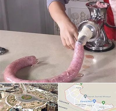 دستگاه سوسیس ساز در پرند