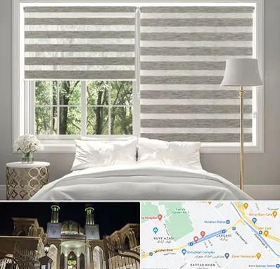 پرده زبرا در زرگری شیراز 