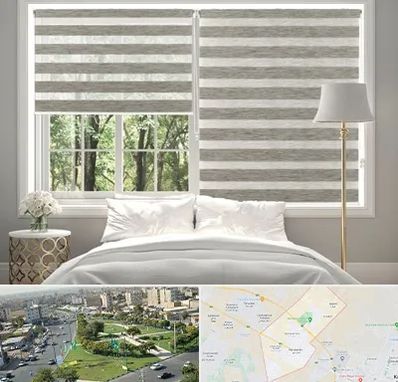 پرده زبرا در کمال شهر کرج 