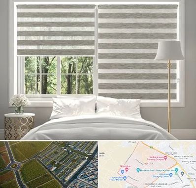 پرده زبرا در الهیه مشهد 