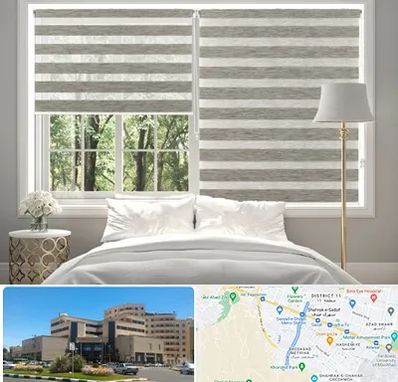 پرده زبرا در صیاد شیرازی مشهد 