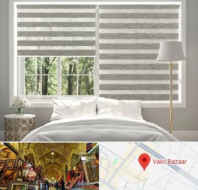 پرده زبرا در بازار وکیل شیراز