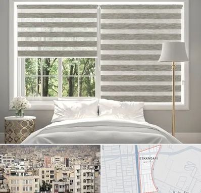 پرده زبرا در اسکندری