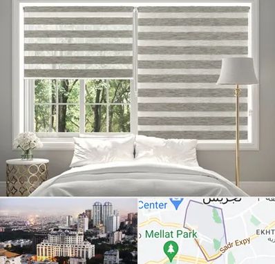 پرده زبرا در الهیه 