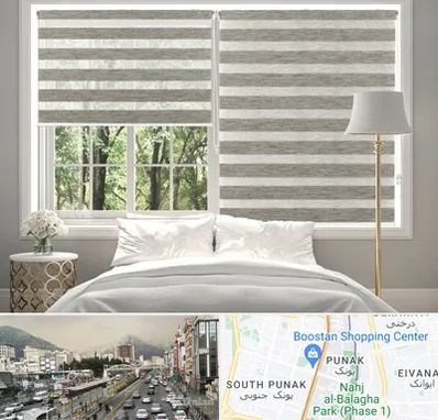 پرده زبرا در پونک 