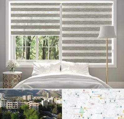 پرده زبرا در دیباجی 