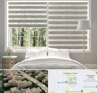 پرده زبرا در اکباتان 