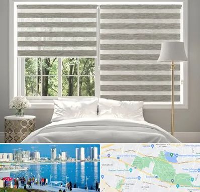 پرده زبرا در چیتگر 