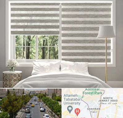 پرده زبرا در شهران 