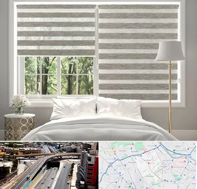 پرده زبرا در ستارخان شیراز 