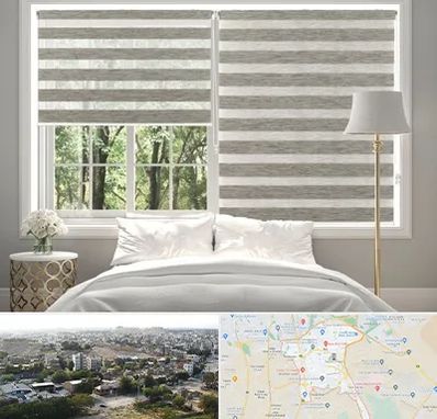 پرده زبرا در منطقه 20 تهران 