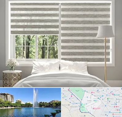 پرده زبرا در کوهسنگی مشهد 