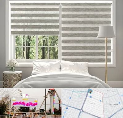 پرده زبرا در پادادشهر اهواز