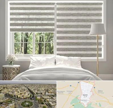 پرده زبرا در قزوین