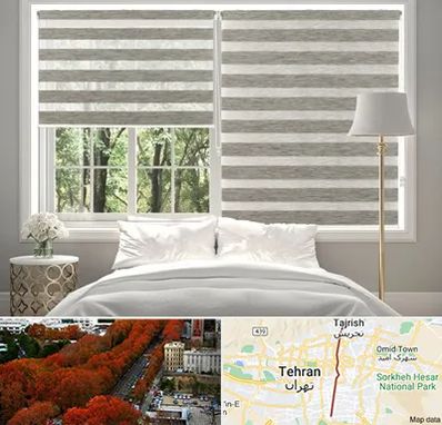 پرده زبرا در ولیعصر 