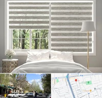 پرده زبرا در کوی فیروز تبریز