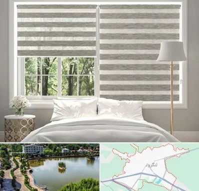 پرده زبرا در لنگرود