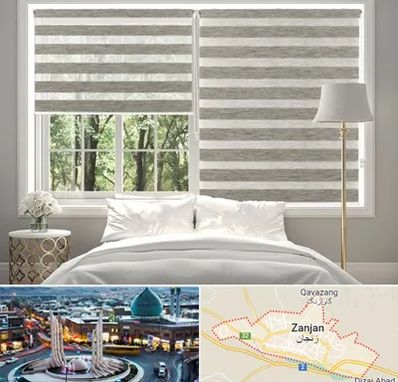 پرده زبرا در زنجان