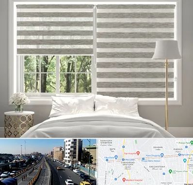 پرده زبرا در پیروزی 