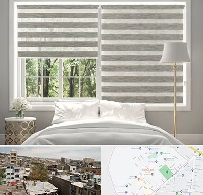 پرده زبرا در شمیران نو 