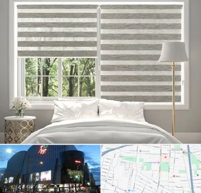 پرده زبرا در بلوار اباذر