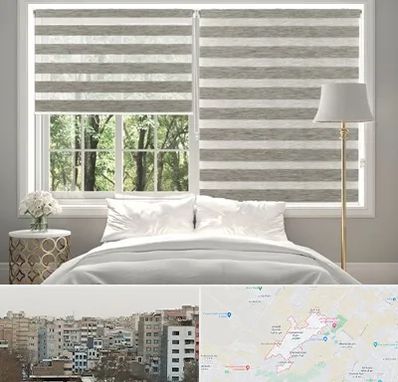 پرده زبرا در محمد شهر کرج 