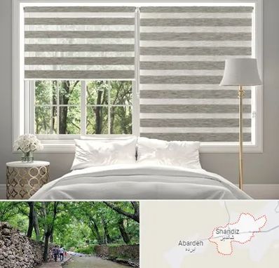 پرده زبرا در شاندیز مشهد