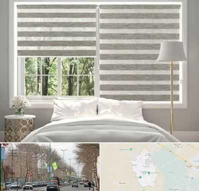 پرده زبرا در نظرآباد کرج 