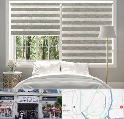 پرده زبرا در ایران زمین