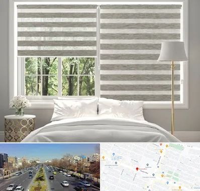 پرده زبرا در بلوار معلم مشهد 