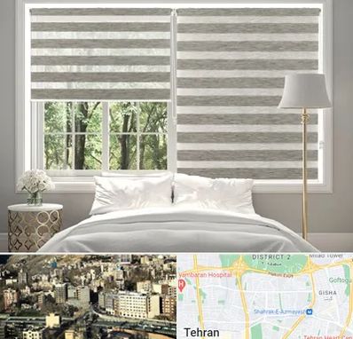 پرده زبرا در مرزداران 