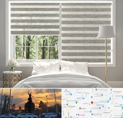 پرده زبرا در میدان حر 