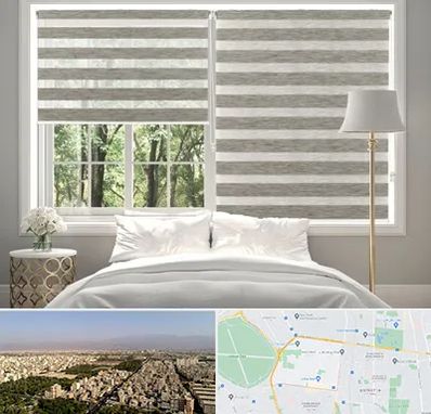 پرده زبرا در نازی آباد 