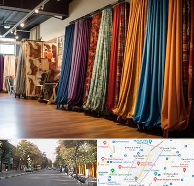 پرده آماده در شریعتی 