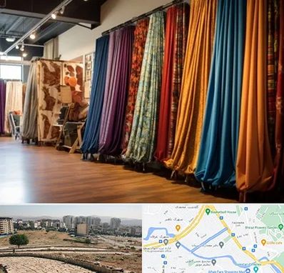 پرده آماده در کوی وحدت شیراز 