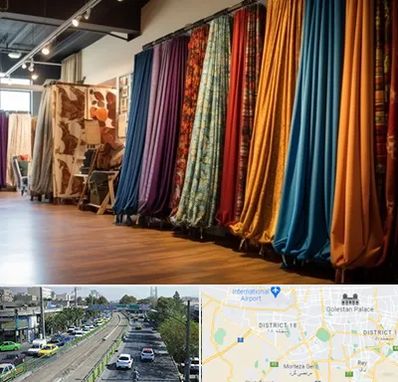 پرده آماده در جنوب تهران 