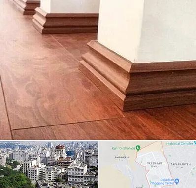 فروش قرنیز ام دی اف در ولنجک 