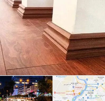 فروش قرنیز ام دی اف در کیانپارس اهواز 