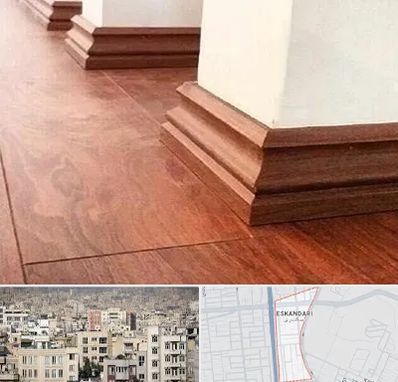 فروش قرنیز ام دی اف در اسکندری