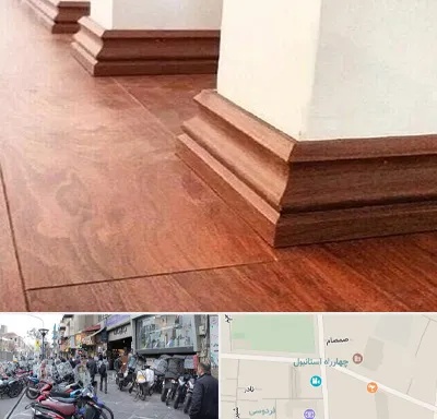 فروش قرنیز ام دی اف در چهارراه استانبول