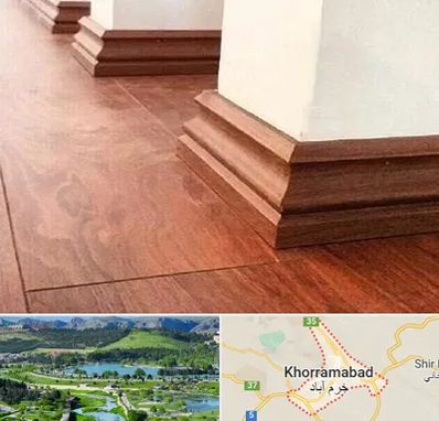 فروش قرنیز ام دی اف در خرم آباد