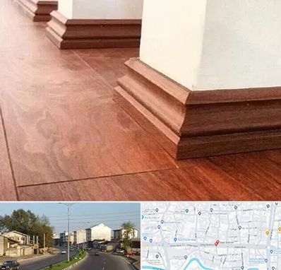 فروش قرنیز ام دی اف در ضیابری رشت 