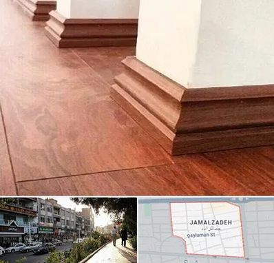 فروش قرنیز ام دی اف در خیابان جمالزاده